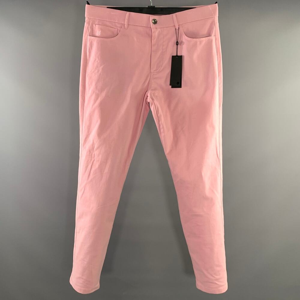 GREYSON Size 36 Pink Pale Pink Cotton Elastane Jean Cut Casual Pants